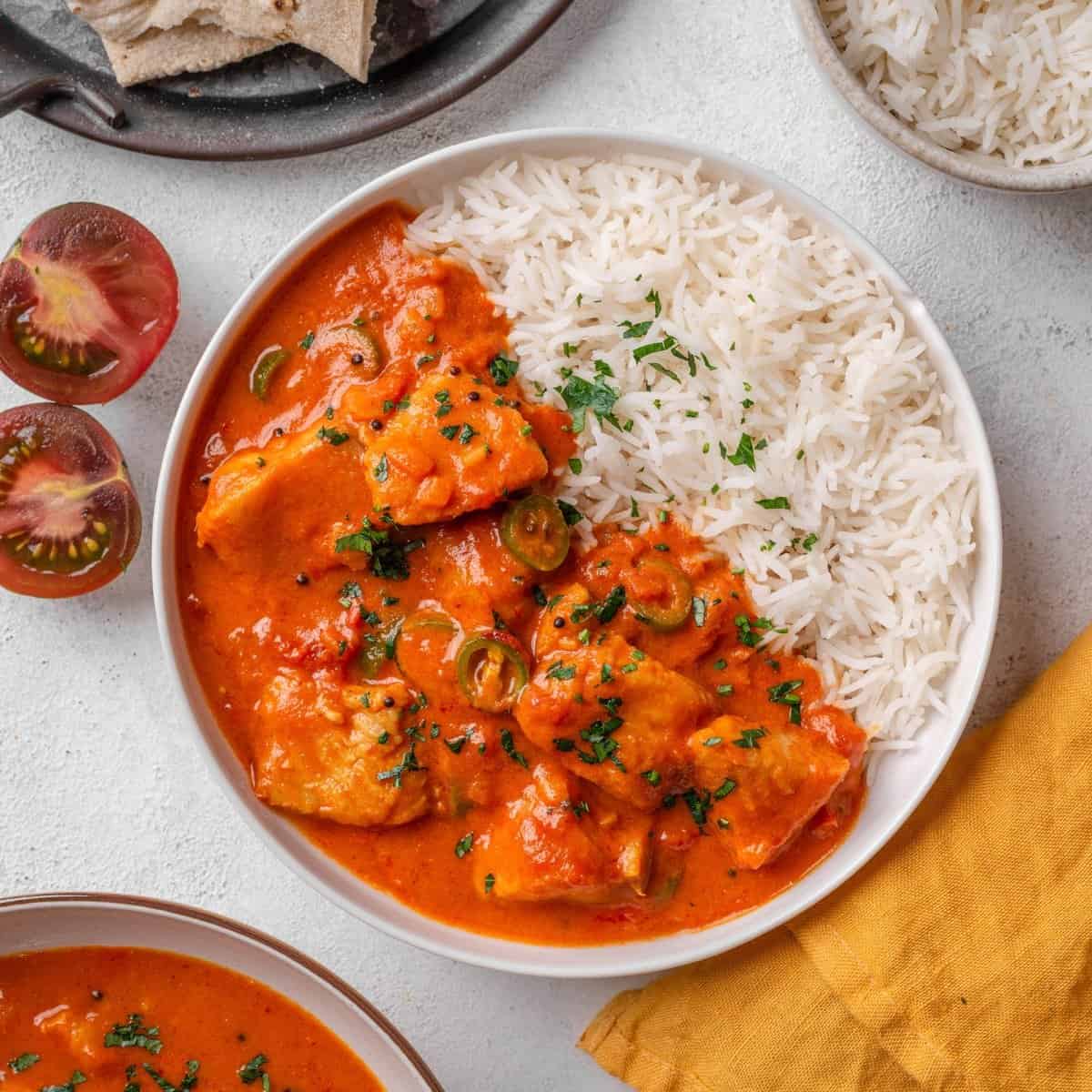 Fish Curry Rice